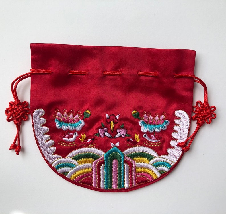 Type2 traditional lucky pouch for hanbok dohl celebration