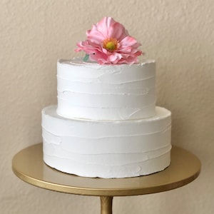 Type3] fake/faux cake : 6inch or 8inch or 10inch (white)/4inch thick