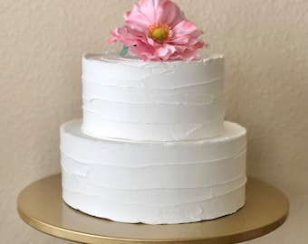 Type3] fake/faux cake : 6inch or 8inch or 10inch (white)/4inch thick