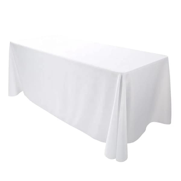 Table cloth white color