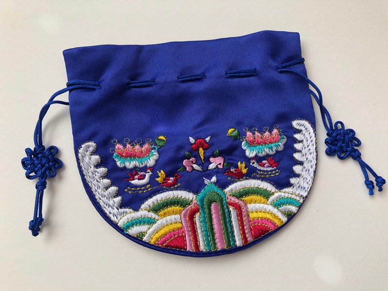 Type2 traditional lucky pouch for hanbok dohl celebration