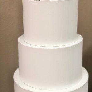 Rustic Edge Fake Wedding Cake for Display - Etsy