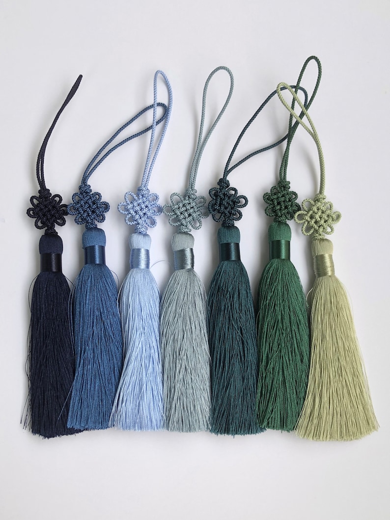 Korea Flower Knot Silky Tassel image 6