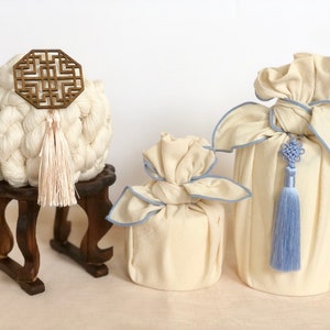 Set11] 2 size gift decor + type3 yarn cake with mini Gaedari soban