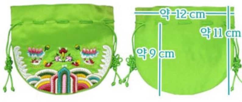 Type2 traditional lucky pouch for hanbok dohl celebration