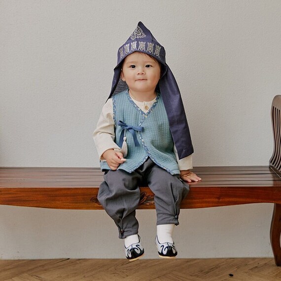 Baby hanbok boy discount