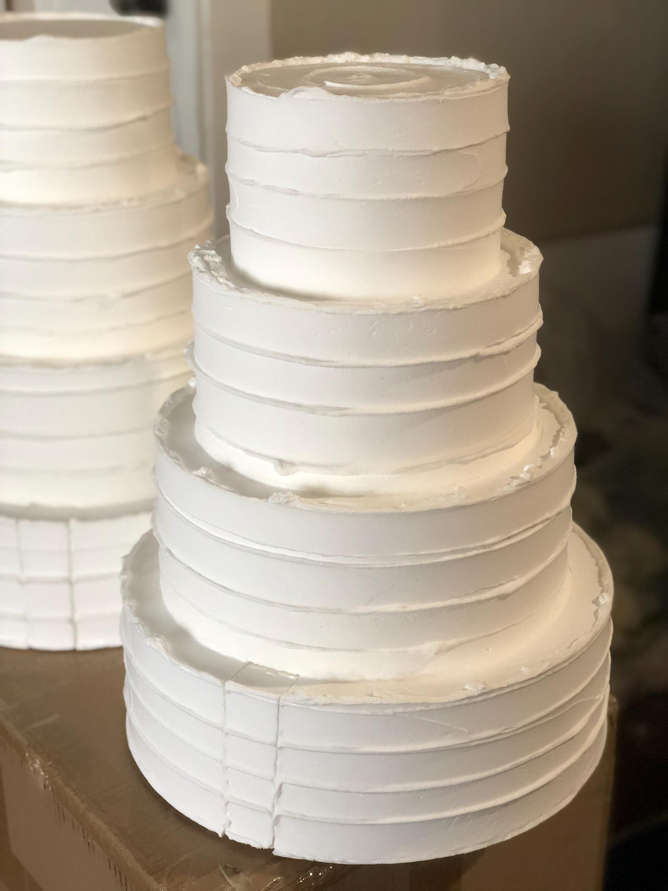 Type3] Fake/faux Cake : 6inch or 8inch or 10inch (white)/4inch