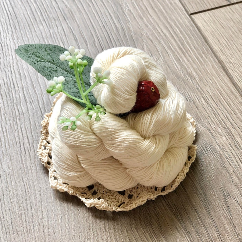 TYPE2 Korean Yarn Thread Cake for Dohl Birthday1st Birthday Etsy