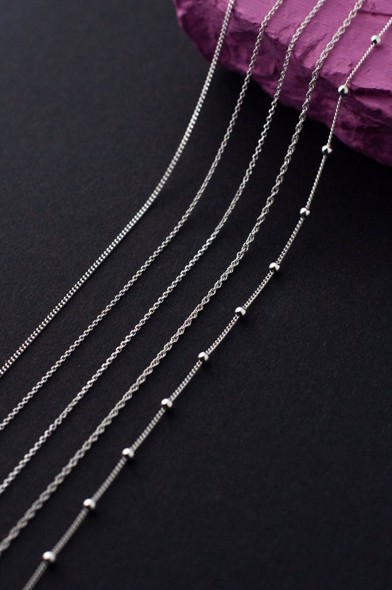 Chain for women silver deals