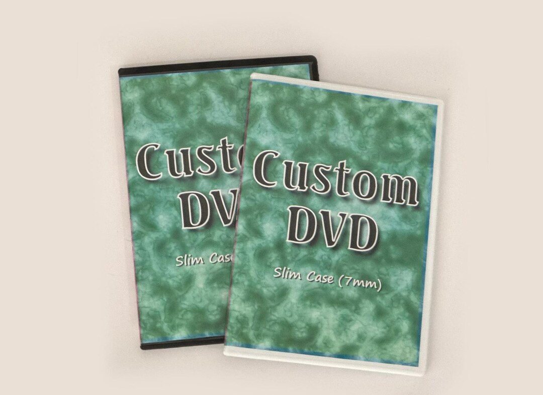 Custom Dvds With Slim Cases - Etsy