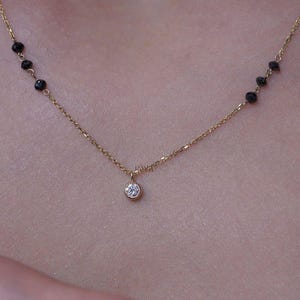 Modern Mangalsutra, Wedding Necklace, Mangalsutra Designs, VS Natural Conflict Free Diamonds, Dainty Mangalsutra, Lab Grown Necklace