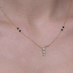 Modern Diamond Mangalsutra, Dainty Mangalsutra Designs, Natural Conflict Free Diamond Mangalsutra, Lab Grown Diamond, Hindu Mangalsutras