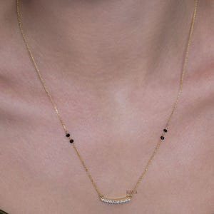 Modern Diamond Mangalsutra, Dainty Mangalsutra Designs, Natural Conflict Free Diamond Mangalsutra, Lab Grown Diamond, Hindu Mangalsutras
