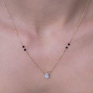 Diamond Modern Mangalsutra, Dainty Mangalsutra Designs, Natural Conflict Free Diamonds Mangalsutra, Lab Grown Diamond, Hindu Mangalsutras