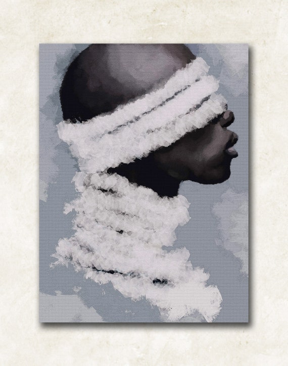 AFRICAN AMERICAN Male Art Black Male Art Black Male Wall Etsy
