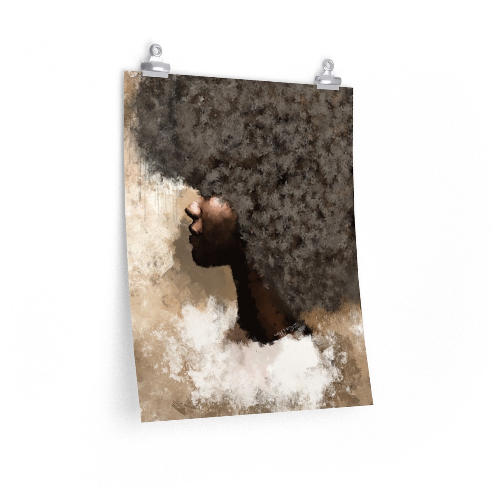 AFRICAN CANVAS ART Afro Art Framed African Art Luxury Wall Etsy