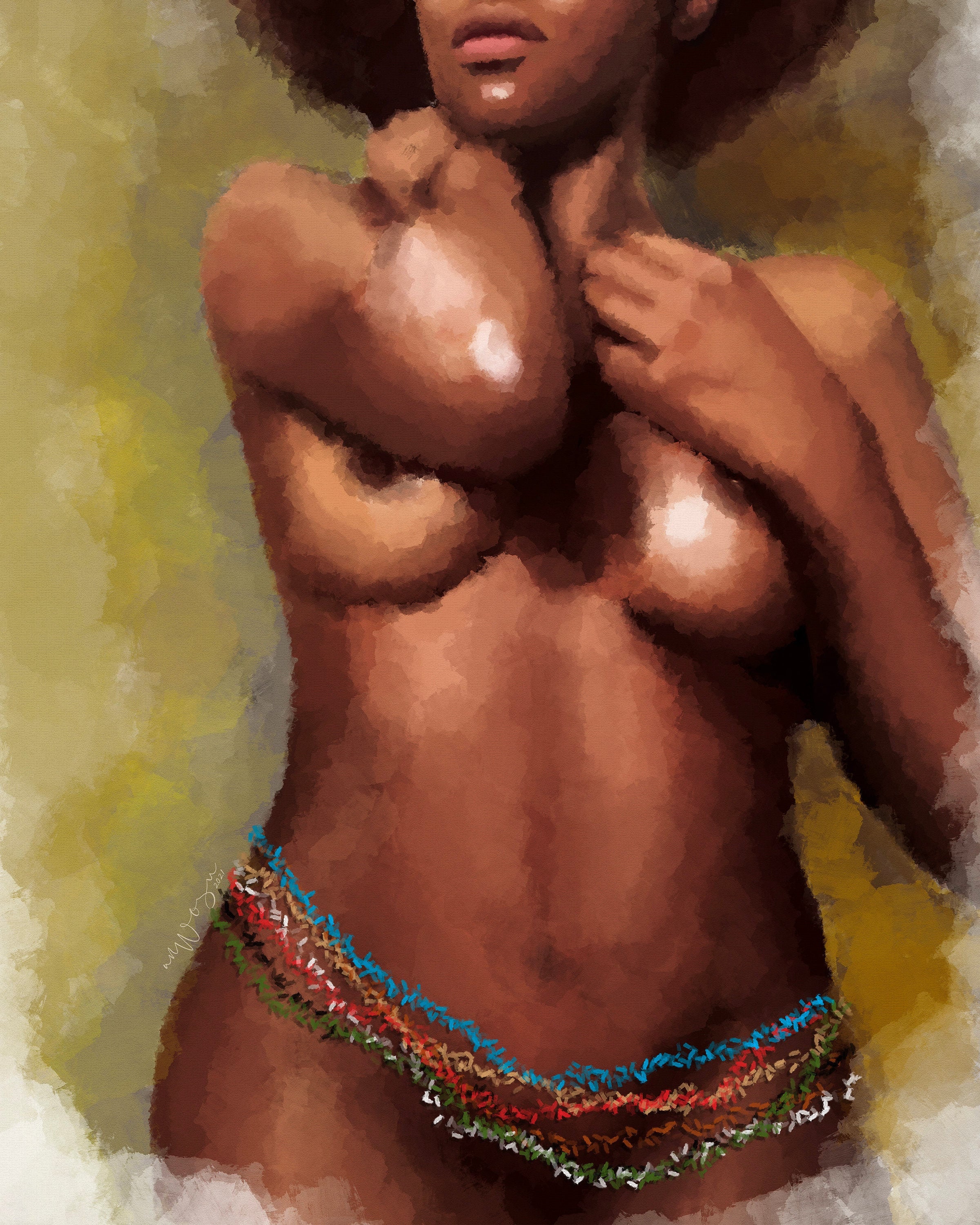 Black Woman Naked