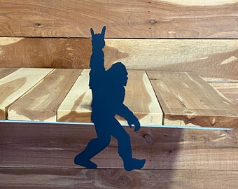 Sasquatch ROCK ON Hitch Cover / 2&quot; Receiver / Sasquatch / Bigfoot / Yeti Hitch Receiver