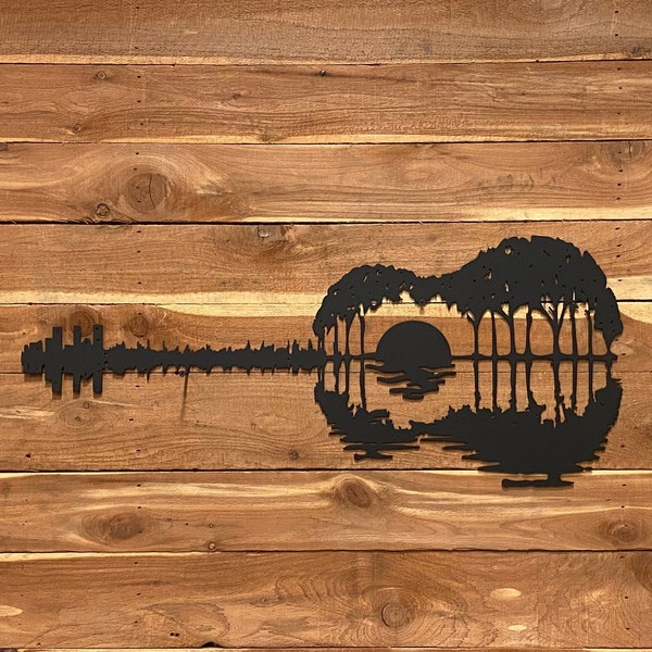 Abstract Guitar Art Etsy