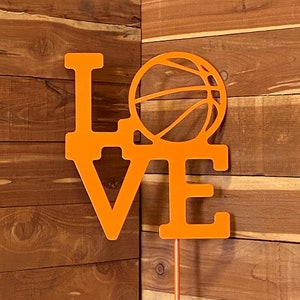 Basketball Love / Yard Sign / 12&#39;&#39;
