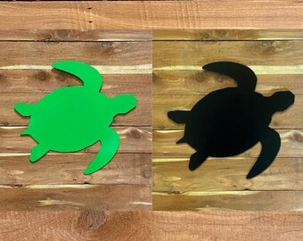 Turtle Wall Art / 17''X17'' Metal Turtle / Turtle Wall Decor / Turtle Wall Decor / Sea Turtle