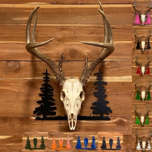 Deer Skull Mount /Metal Deer Skull Hanger Mount / Trees / Hunting