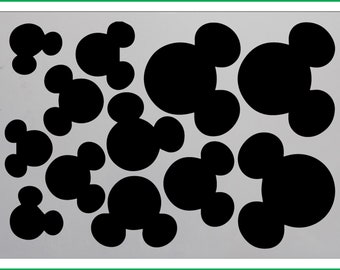pochoir mickey format A3 pochoir mickey format A3