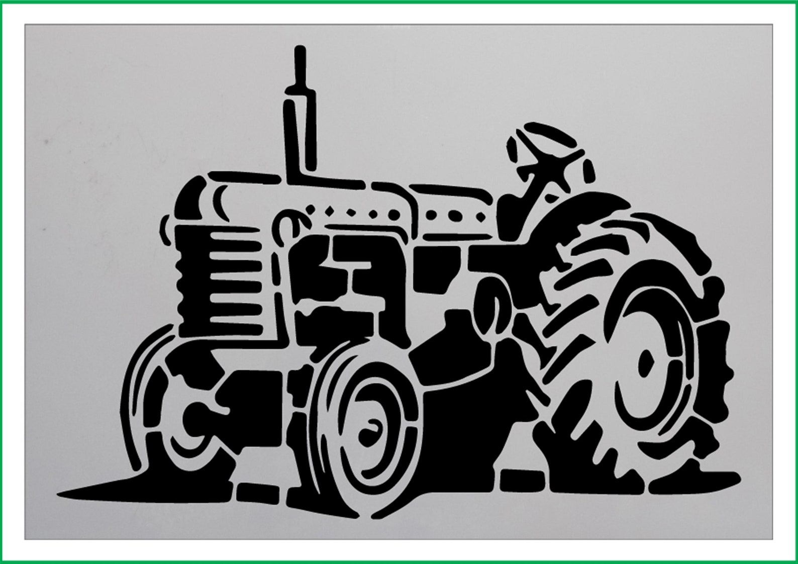 FARM TRACTOR Print Mylar Stencil 190 Micron Mylar A4 A3 A2 A1 - Etsy UK