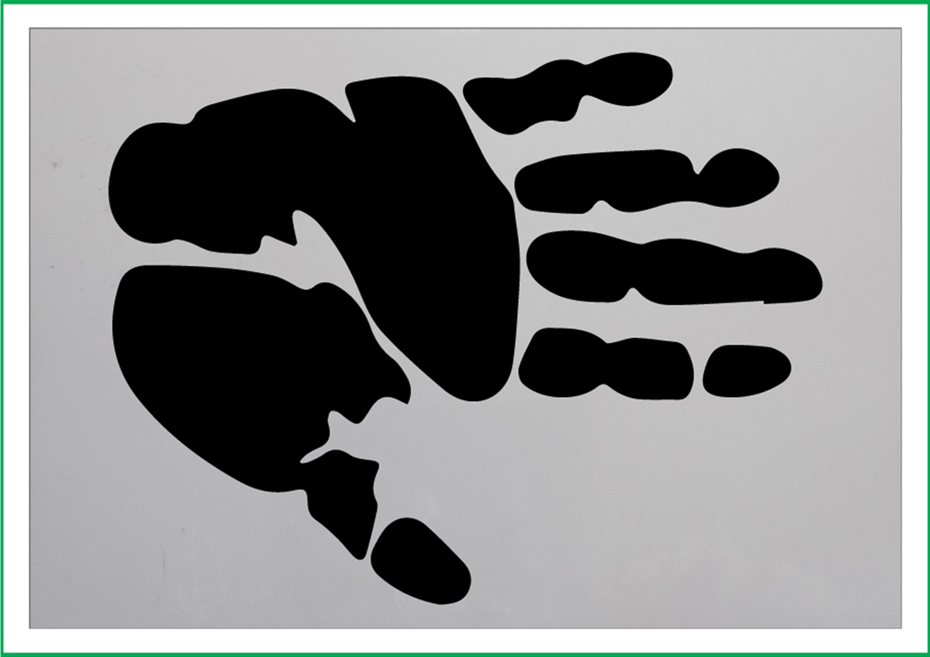 HANDPRINT HAND 2 print mylar Stencil 190 micron Mylar A4 A3 Etsy