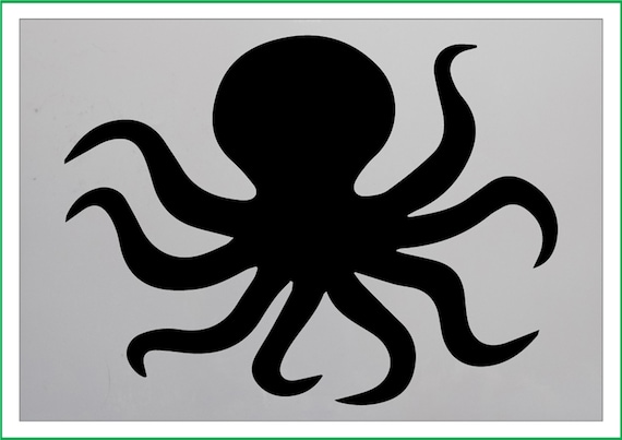 Octopus Stencil Printable