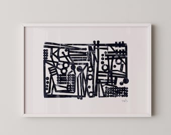 Moderne abstrakte Kunst zum Herunterladen: Entdecken Sie avantgardistische digitale Werke