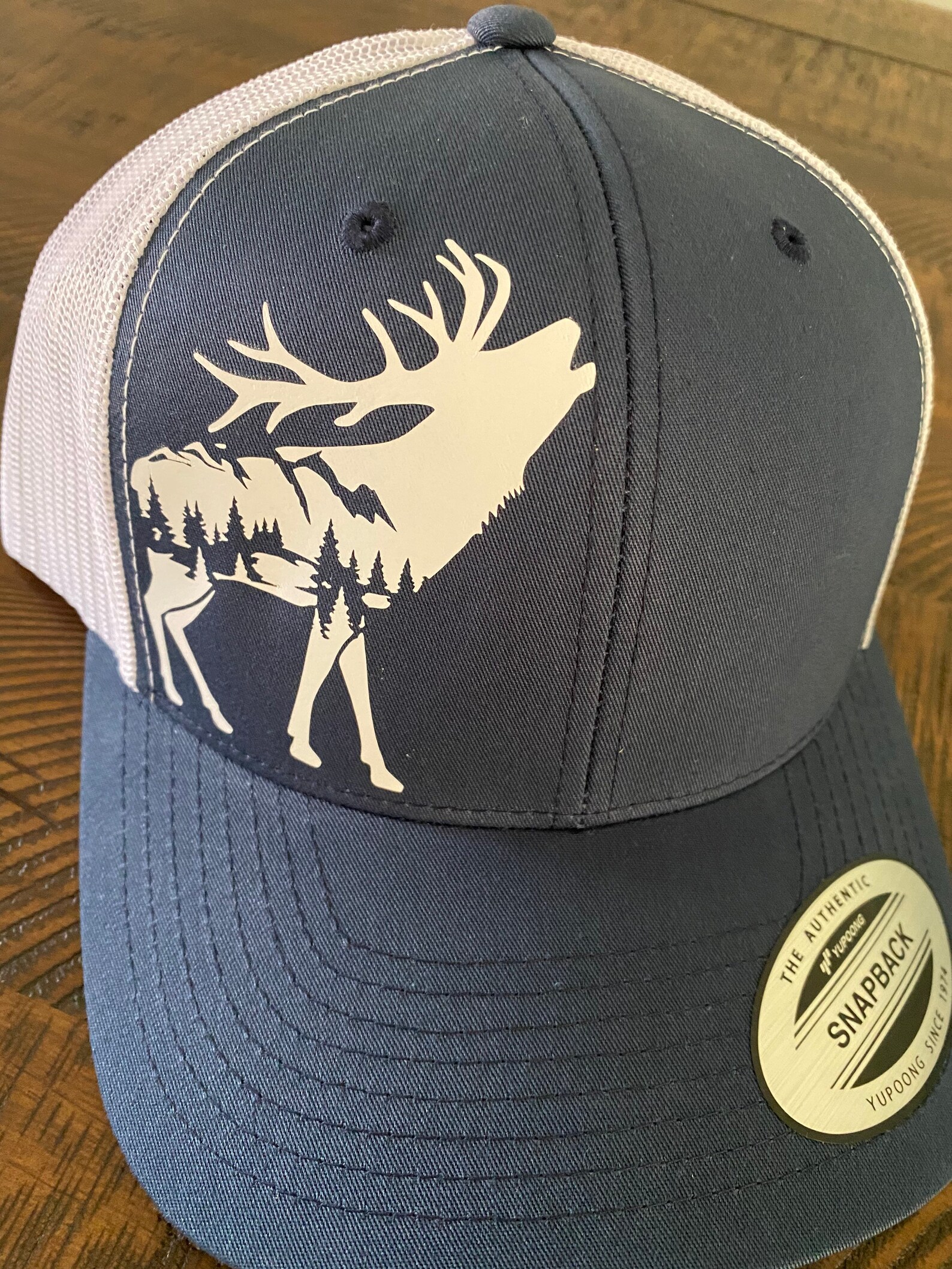 Elk Hat, Snapback Hat, Trucker Hat, Hunting Hats, Men's Hunting Hats, Men's Hats, Men's Elk Hat