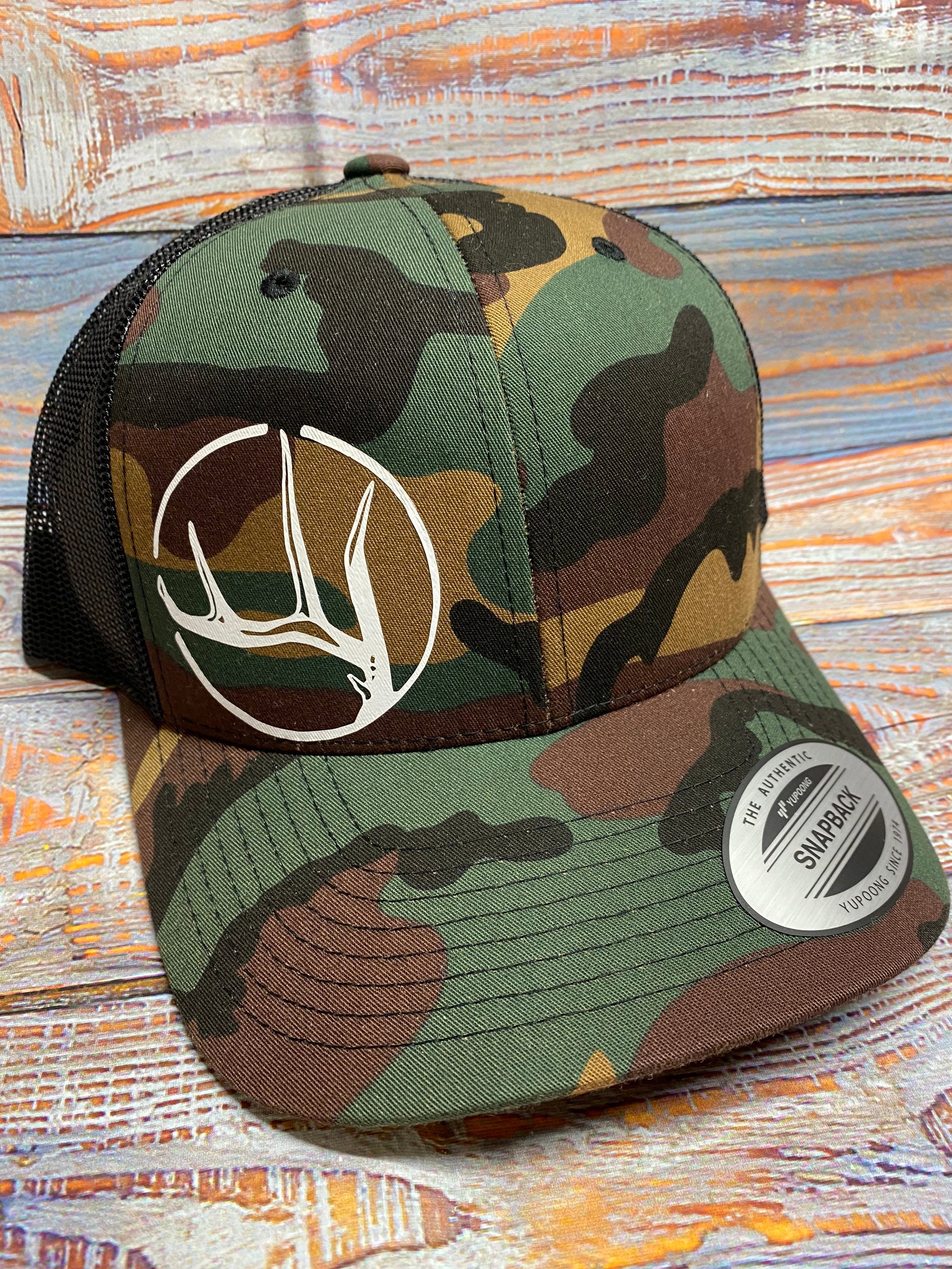 Camo Deer hat deer Horn hat SnapBack hat trucker hat Etsy