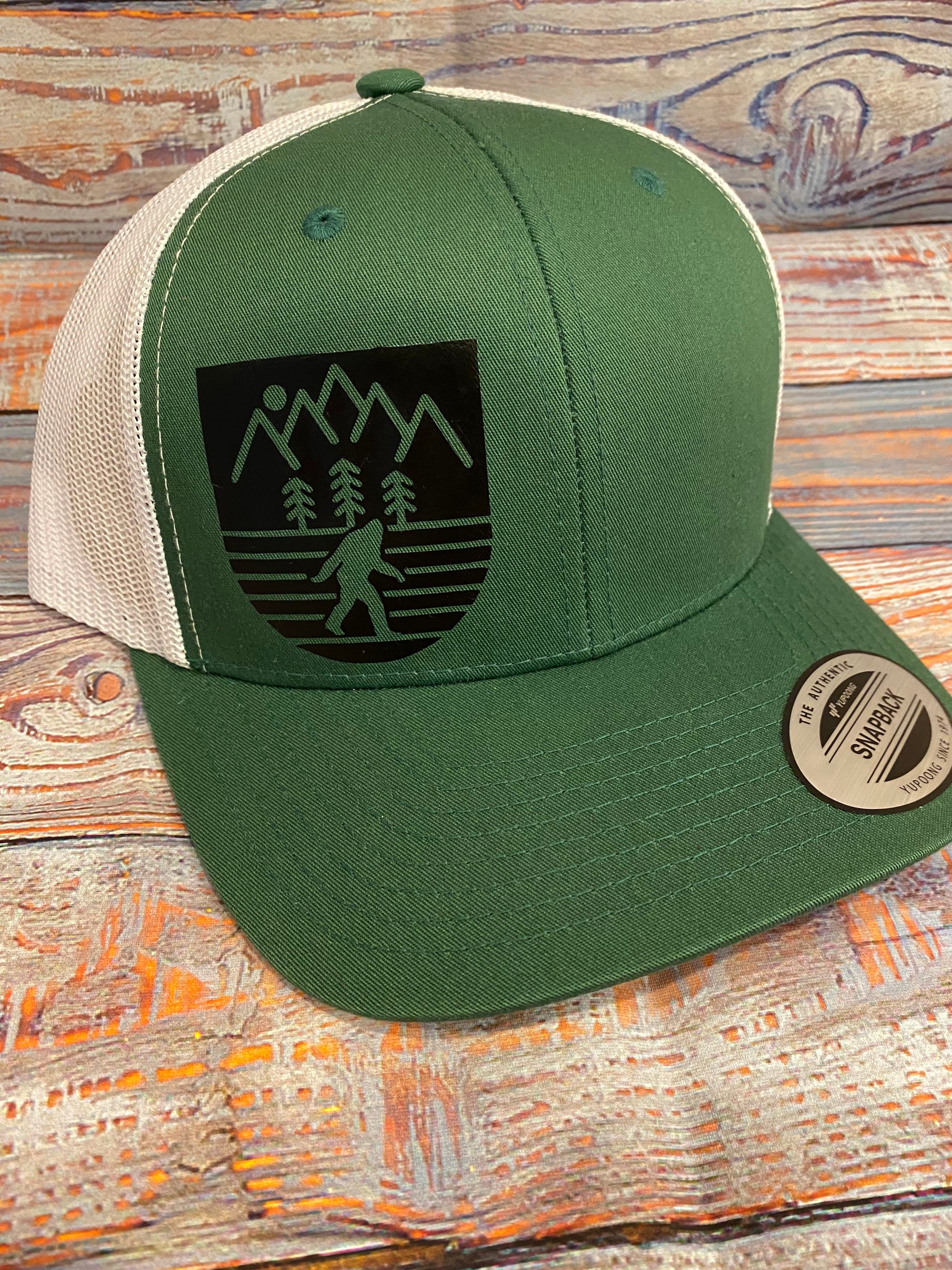 Bigfoot Hat Sasquatch Hat Snapback Hat 