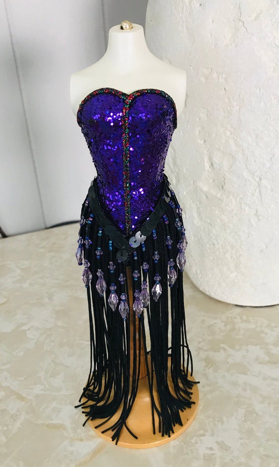 purple glitter fringe dress Jovani 44723 Sequin Pageant Formal Evening Gown– PromGirl