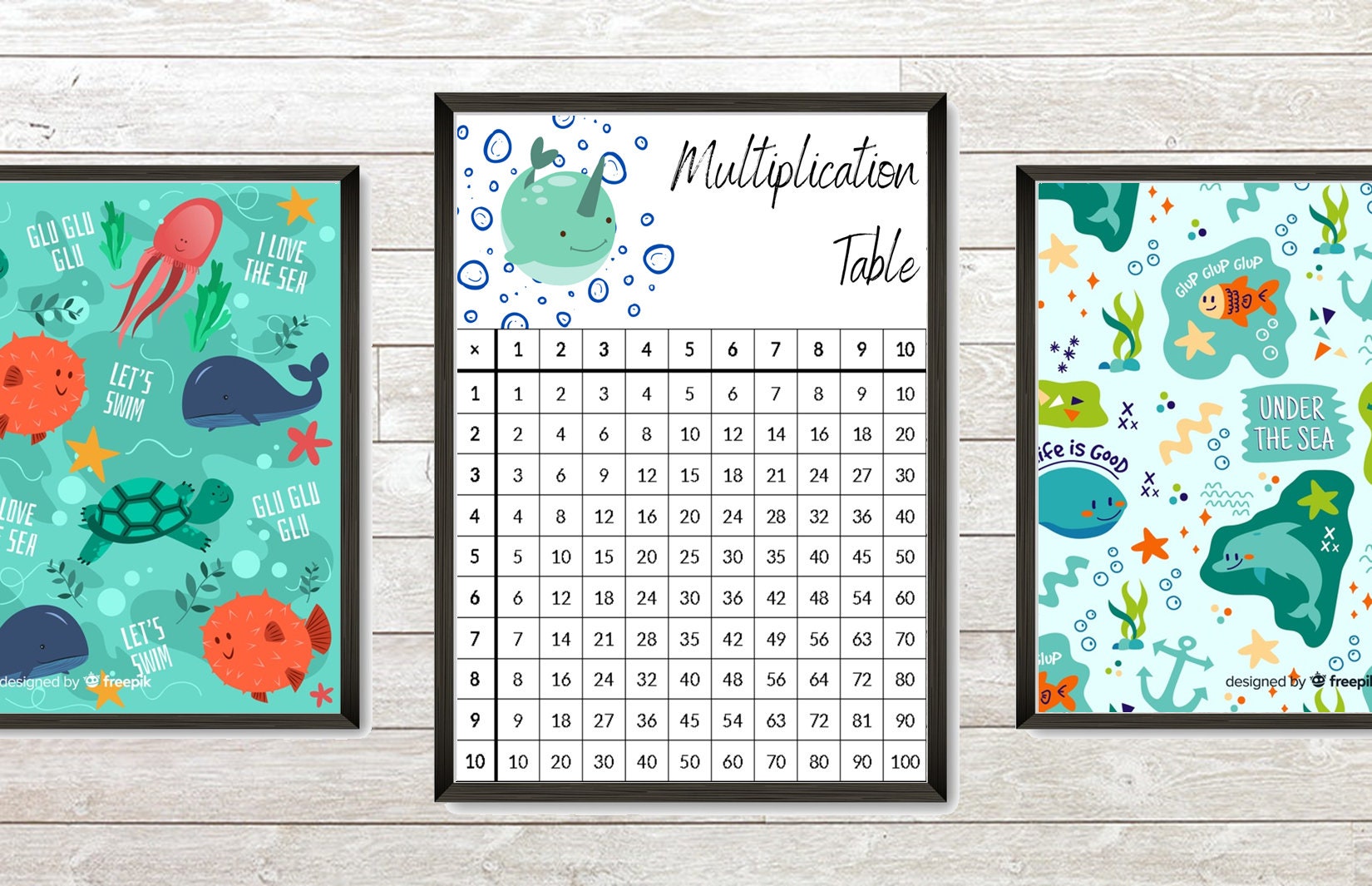 Printable Multiplication Table Practice Worksheets School - Etsy
