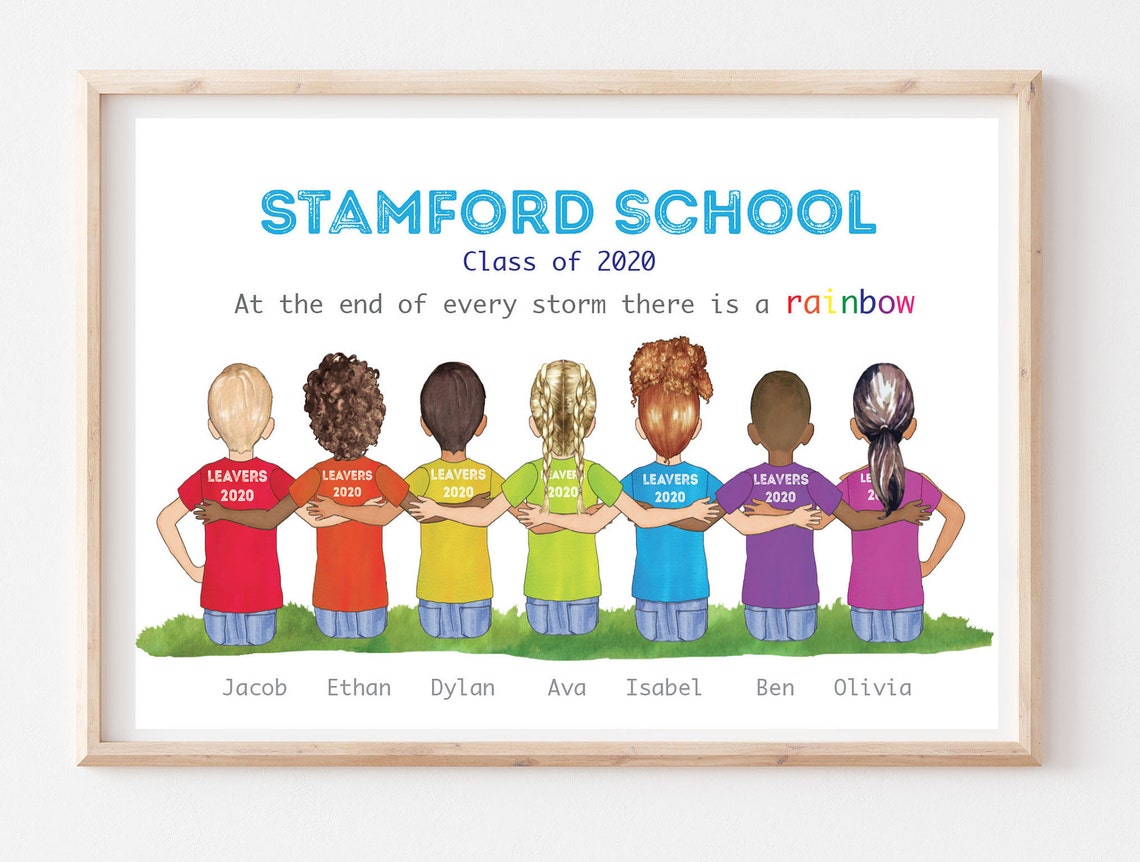 Personalised Year 6 Leavers Gift Nursery Leavers Gift School Etsy