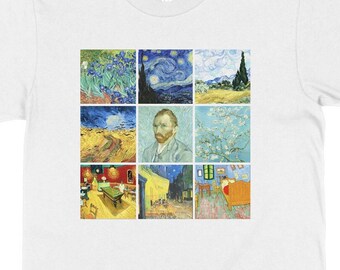 Van Gogh Shirt - Etsy Canada