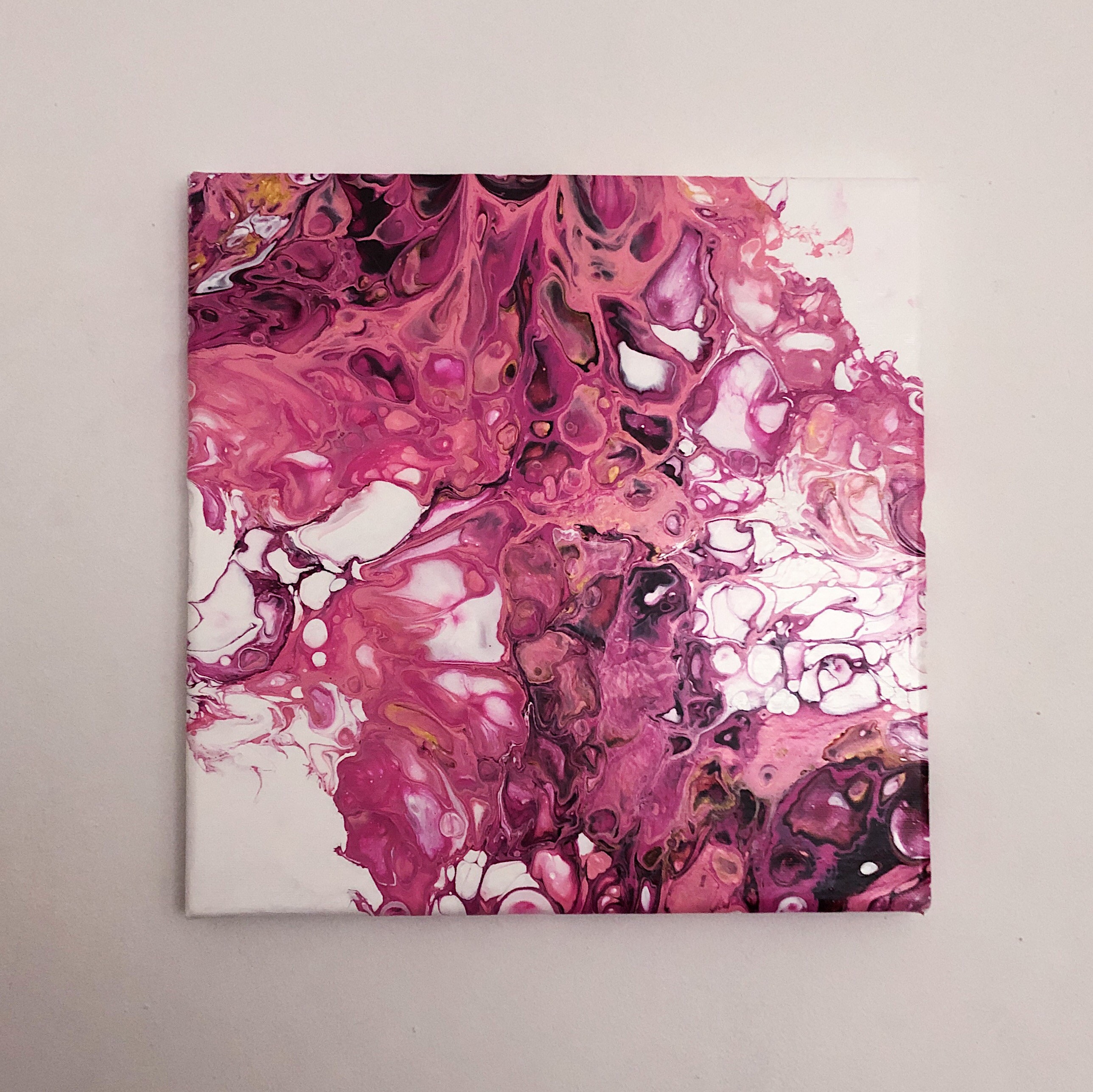 Acrylic Fluid Art Original Painting Etsy