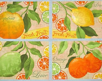 Citrus Curtain Panel Oranges And Blossoms On Cream Ii by kaileyhawthorn Summer Fruit Oranges Food Custom Curtain Panel by Spoonflower