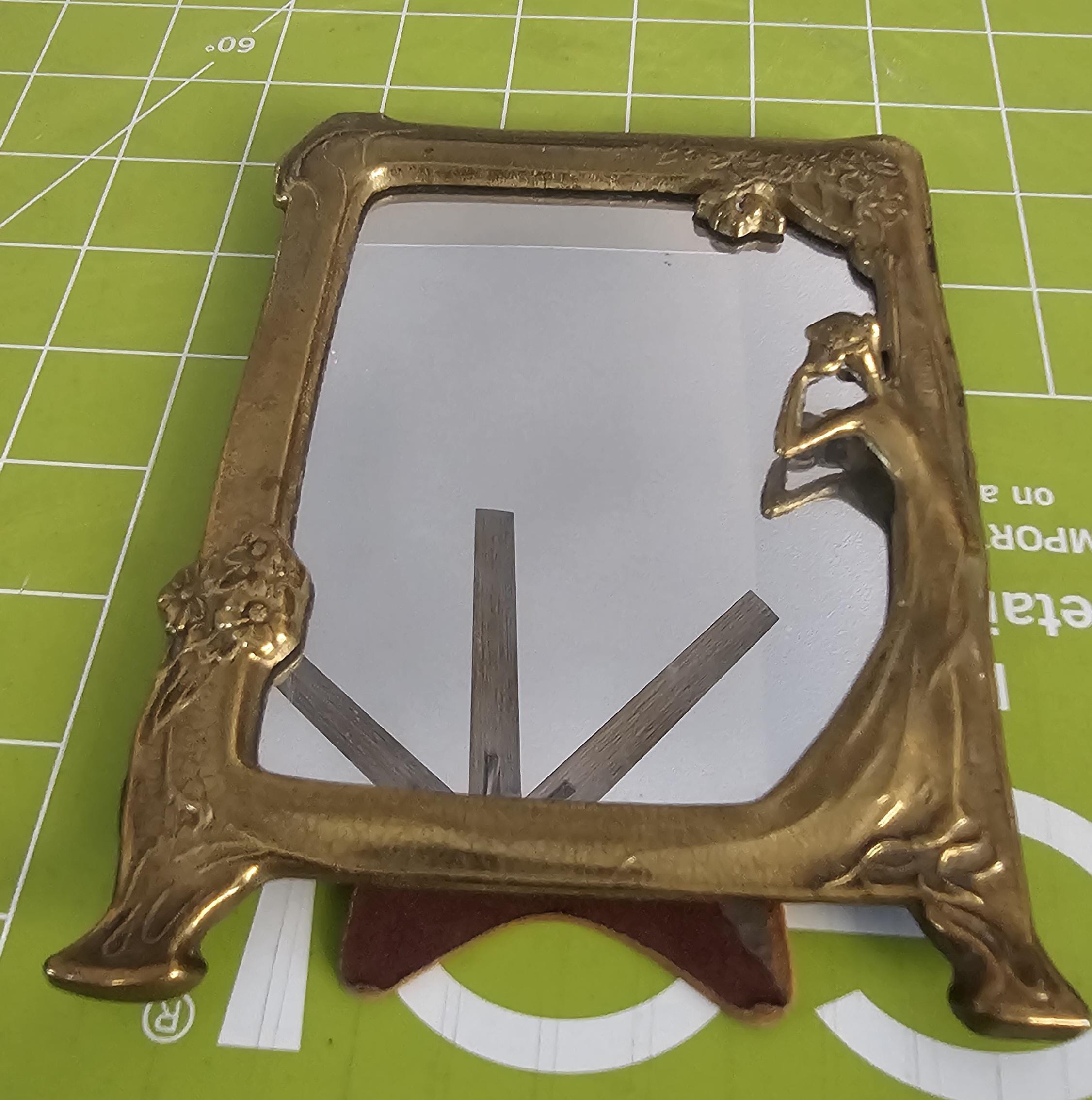 Antique Lady Mirror - Etsy