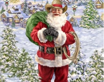Cowboy Santa