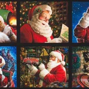 Jolly Saint Nick Santa Claus Panel Holiday