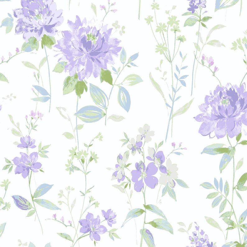 Floral Wisteria Print