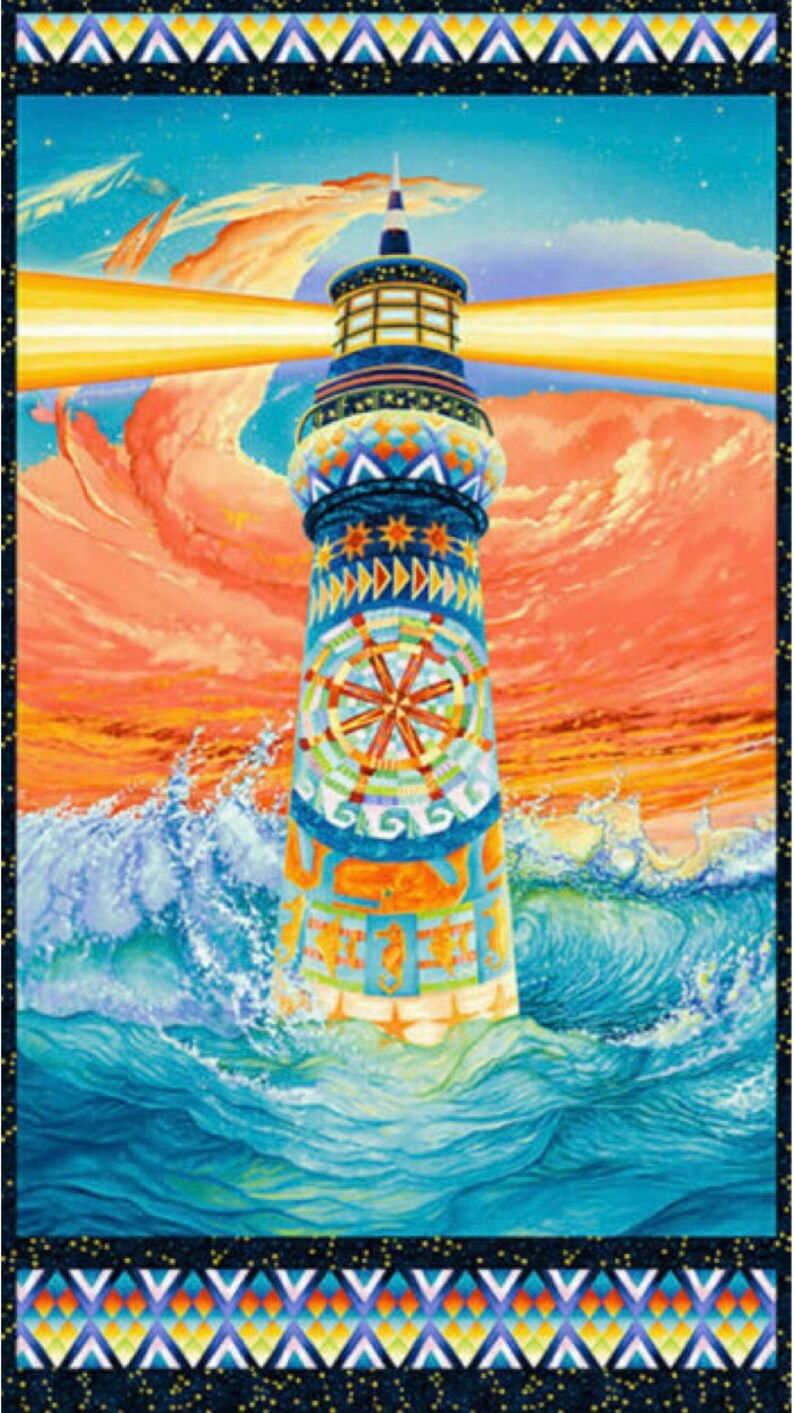 Lightkeepers Lighthouse Panel Unique Etsy
