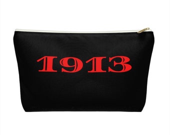 1913 Delta Accessory Pouch w T-bottom | DST Inspired | HBCU