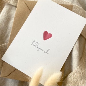 Personalisierte Karte Herz mit Wunschtext und Namen / Hochzeit / Valentinstag / Muttertag / Vatertag Lieblingsmensch