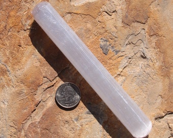 Selenite Polished Wand