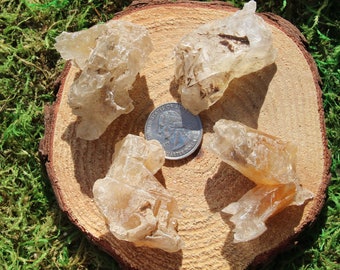 Selenite Raw Pieces #J*