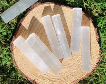 Selenite Morocco Raw Bar Small- baby bars